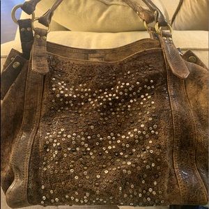 Frye studded bag
